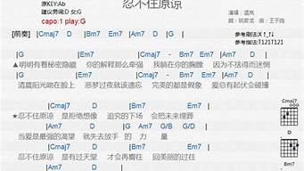 忍不住原谅歌词_忍不住原谅歌词是什么意思